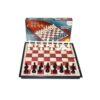 Magnetic chess board game