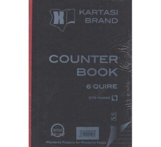 Counter Book A4 6 Quire
