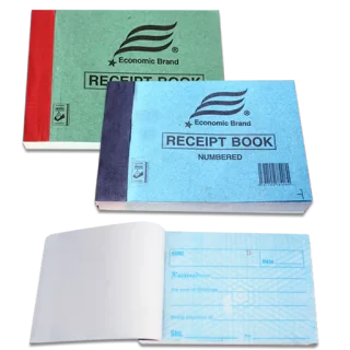 RECEIPT BOOK NUMBERED A6