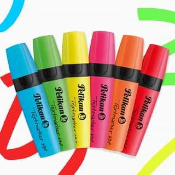 PELIKAN:HIGHLIGHTER ASSORTED COLORS